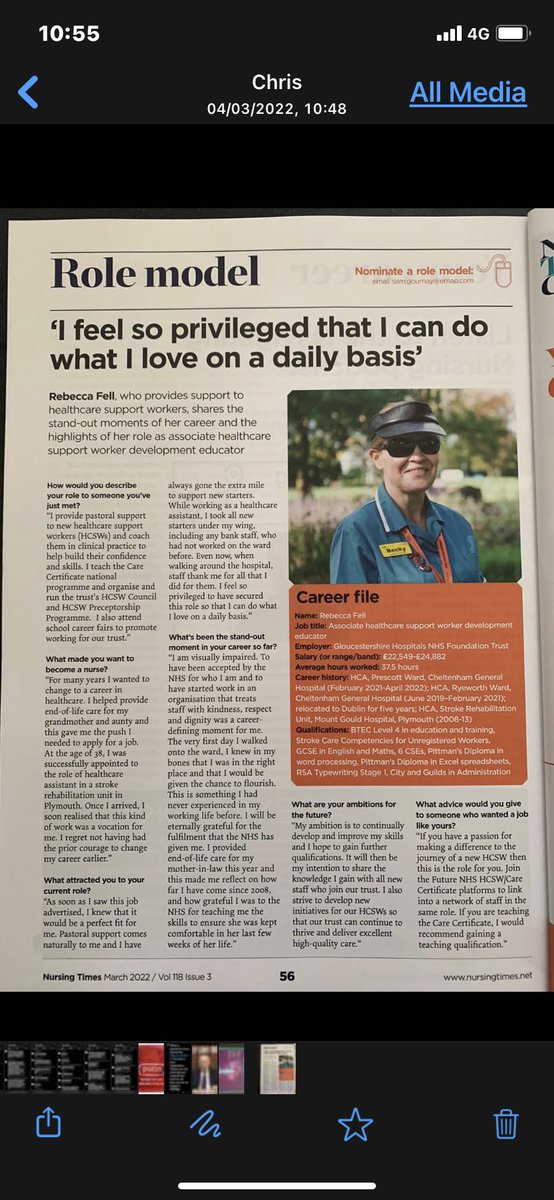 BeckyFell2's tweet image. My article has been published in the Nursing Times! 😅 @maria_smith999 @alijones25 @FranWilson21 @suz_cro @EdCoxNHS @SWmand @DawnGrant63 @Katherine_L_S @LisaWoodFerris @gloshospitals