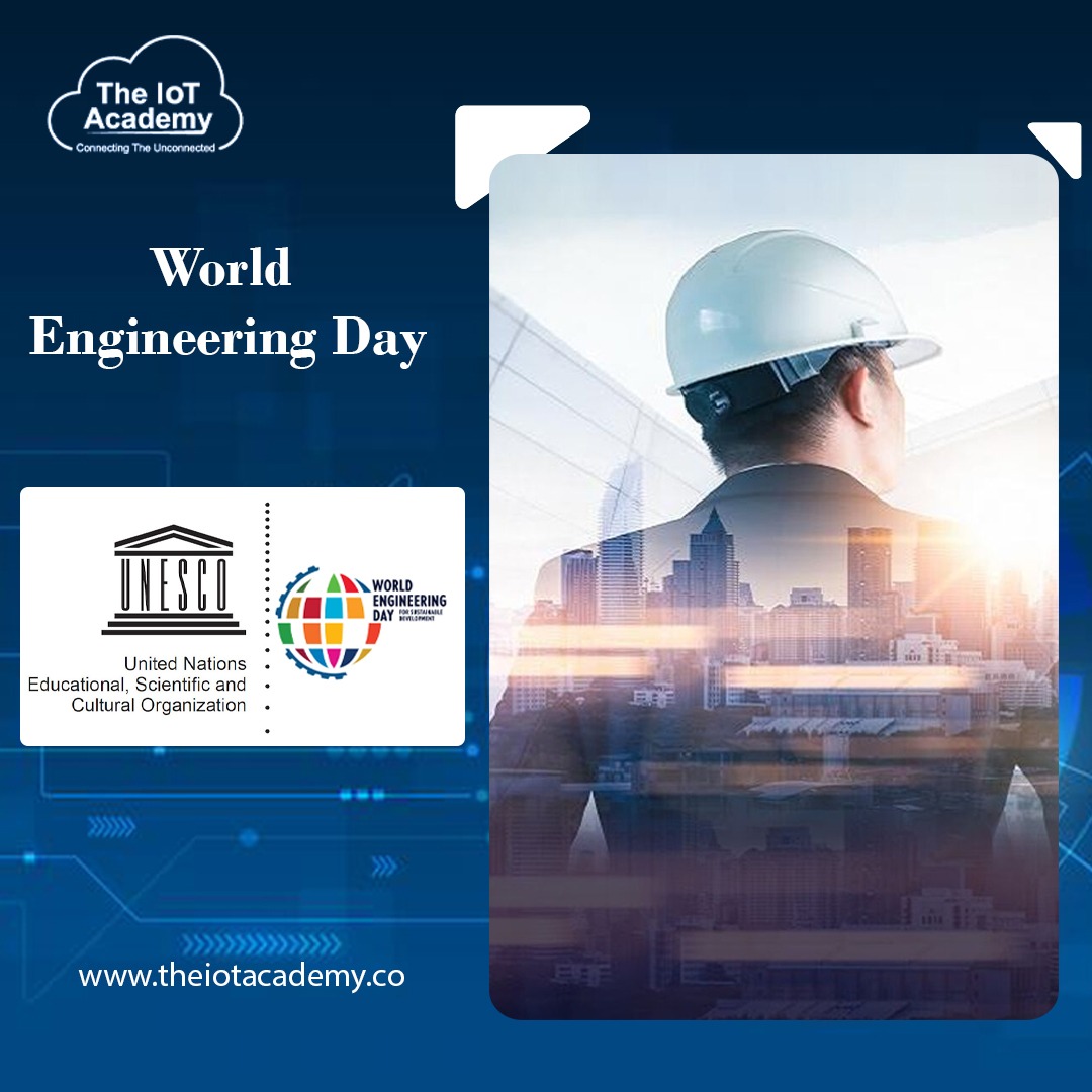 academyforiot's tweet photo. A big shout out to all the engineers out there whose innovations have inspired generations to opt for a sustainable future.
Happy World Engineering Day 2022!
#TheIoTAcademy #worldengineeringday #engineeringday #engineerworld #civilengineercommunity #civilengineer https://t.co/4f5jHzH5nb