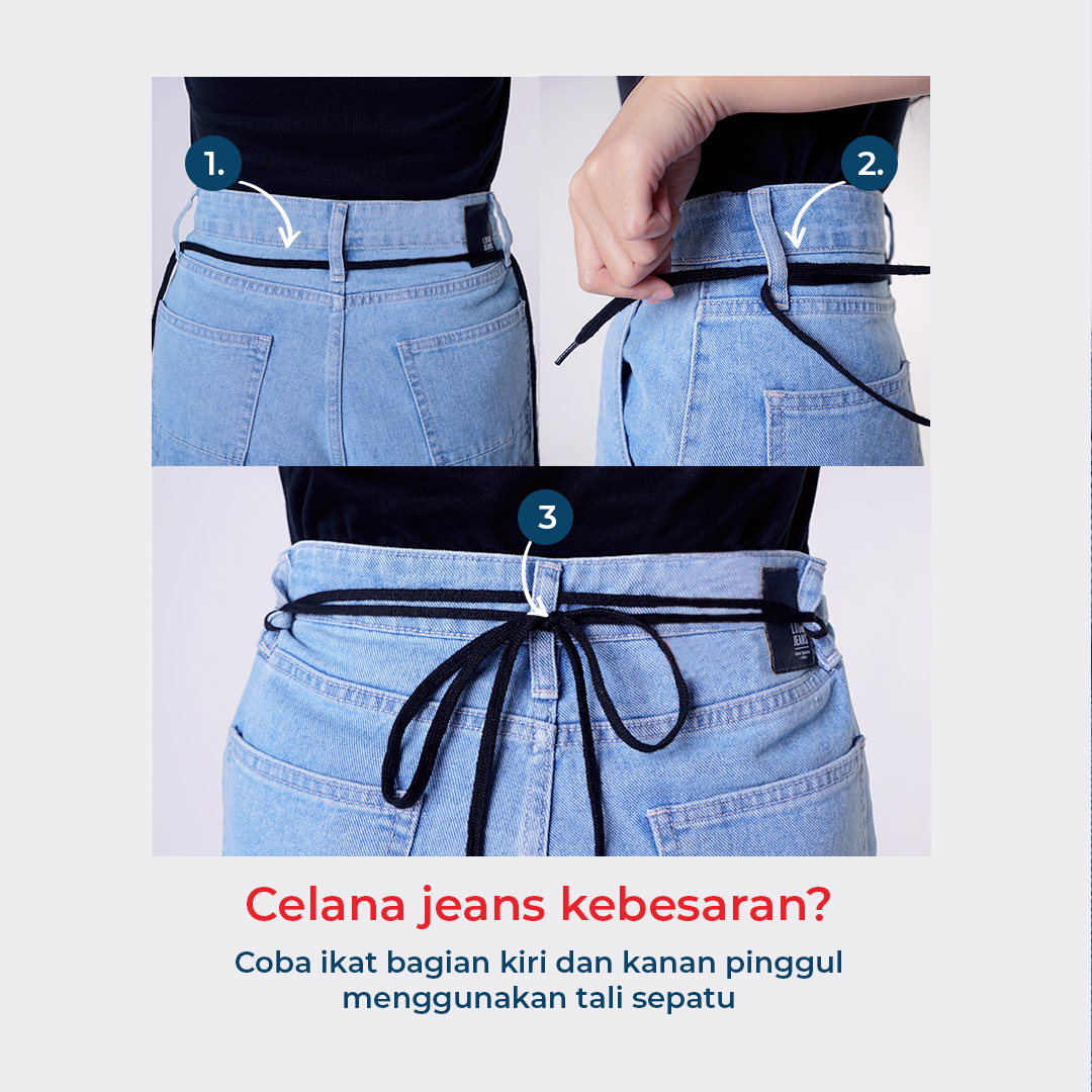 LOGOJEANS's tweet photo. Kalian sering gak sih ngalamin celana jeans kesempitan atau resleting yang suka melorot? Nah, coba deh intip hacks celana jeans ini, geser kesamping ya!

#logojeans #LOGOismyjeans #logohacks https://t.co/pAGbUvIetq