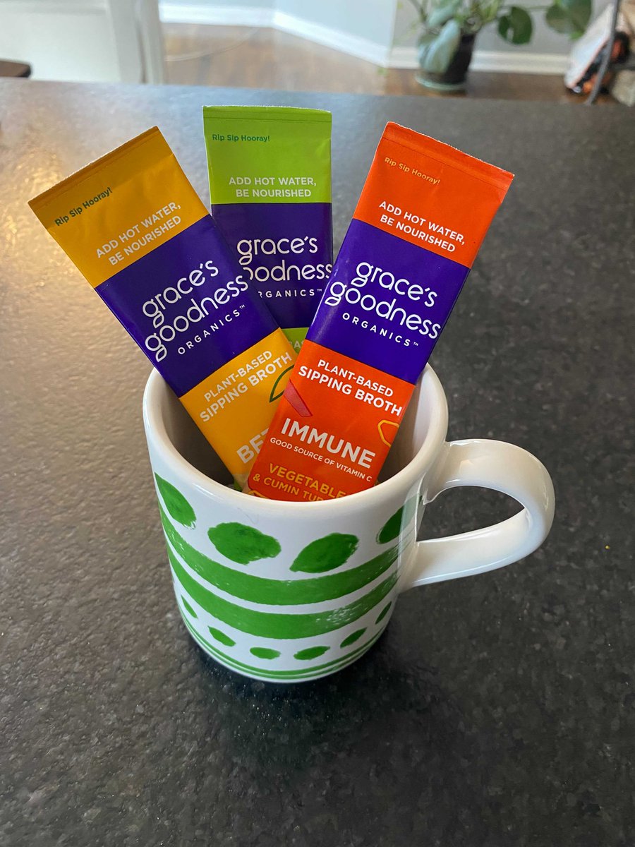 Plant-based and loaded with ingredients like cayenne, turmeric, and ginger, the <a href="/graces_goodness/">Gracious Pathways</a> sipping broths found in our Feb/Mar boxes are like a warm hug of immunity, digestion, and energy. Simply add hot water and #benourished.

#fuelyourphenomenal