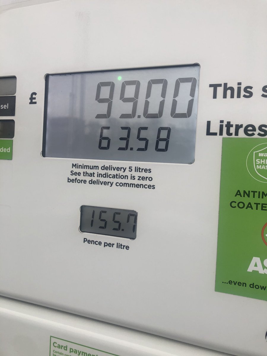 Hey, <a href="/asda/">Asda</a> your diesel pricing is misleading at Raunds, Northants. 
3p/ litre more than advertised! 😡