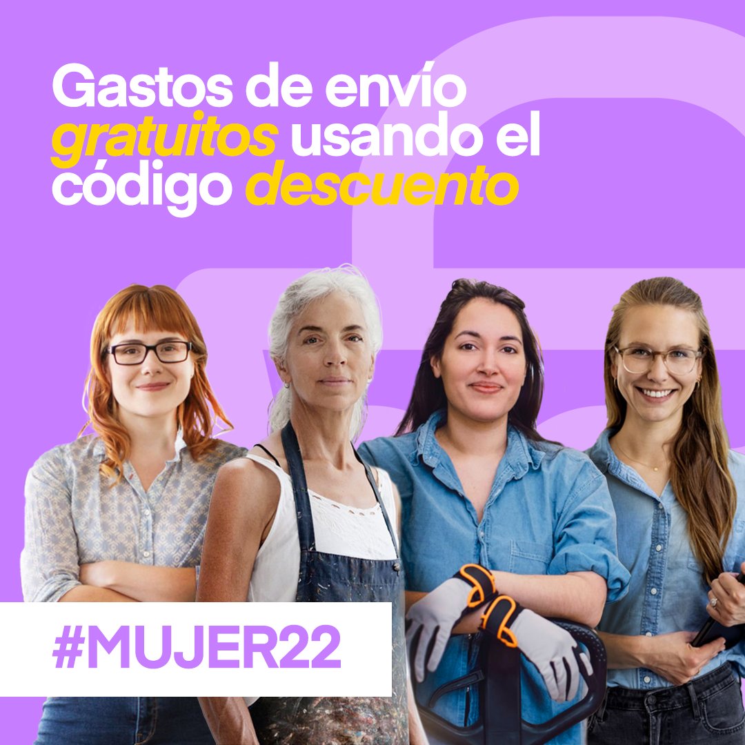 LogronoCompra's tweet photo. 🟣 𝗦𝗲𝗺𝗮𝗻𝗮 𝗱𝗲 𝗹𝗮 𝗺𝘂𝗷𝗲𝗿 en #LogroñoCompra 🟣

📆 Del 7 al 11 de marzo podrás hacer tus pedidos en https://t.co/ob44LXi1mz con 𝗚𝗮𝘀𝘁𝗼𝘀 𝗱𝗲 𝗲𝗻𝘃𝗶́𝗼 𝗚𝗥𝗔𝗧𝗨𝗜𝗧𝗢𝗦.

¡Te esperamos!

#LogroñoesComerciolocal https://t.co/EmKPS795f4