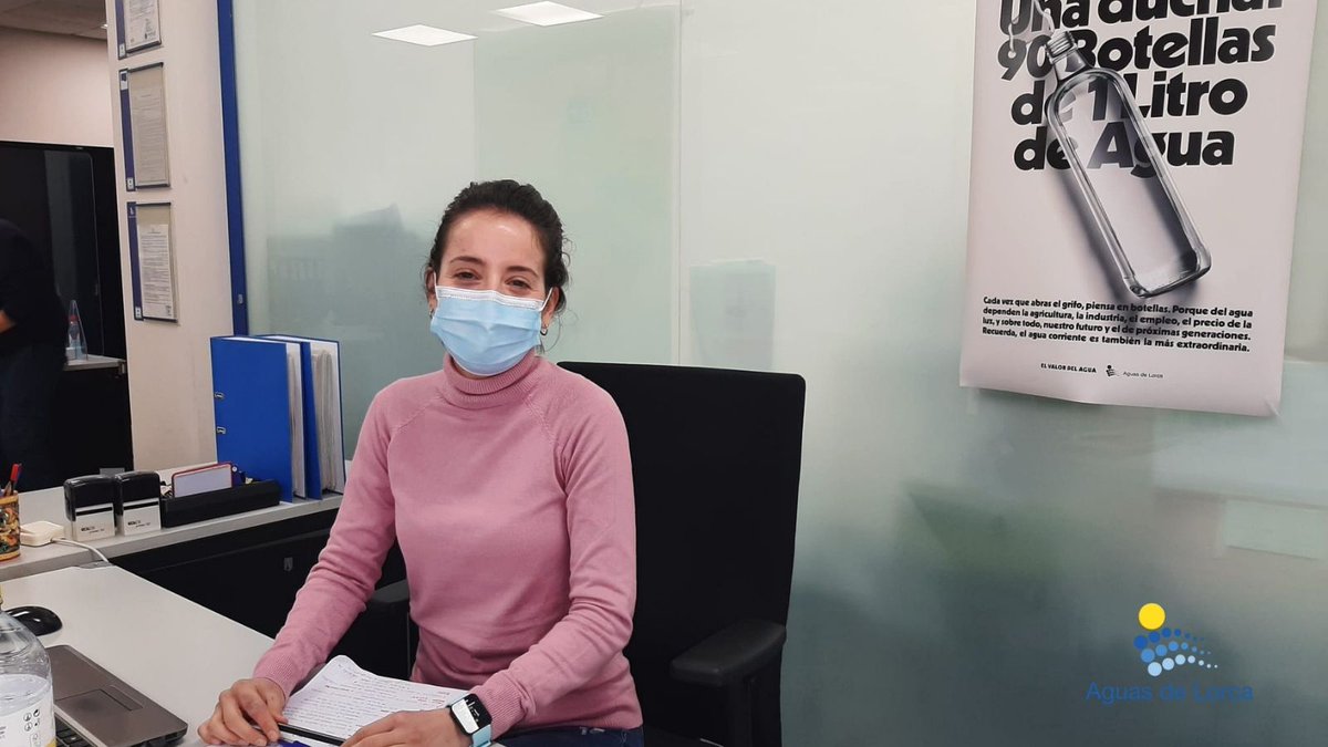 aguasdelorca's tweet photo. #SumamosTalento

✅Ella es Gema, y es nuestra nueva incorporación. Es ingeniera de Caminos, Canales y Puertos y ahora es técnica en licitaciones y contratación en @aguasdelorca. 

¡Qué orgullo sumar talento femenino a la empresa!👏 https://t.co/En9Z75c2tF
