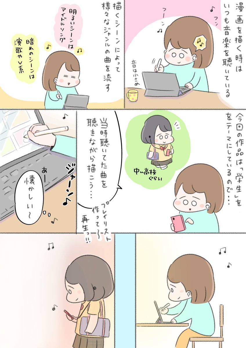 学生の時に聴いていた音楽 