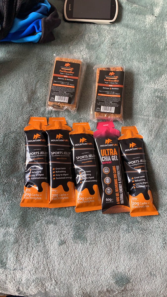 jacko2166's tweet photo. @UltraRunnerGB @MountainFuel_UK Snap. Tomorrow’s nutrition. Race day still a long way off but prep is ongoing #tortour 🇨🇭 https://t.co/Ufeixdl9CF