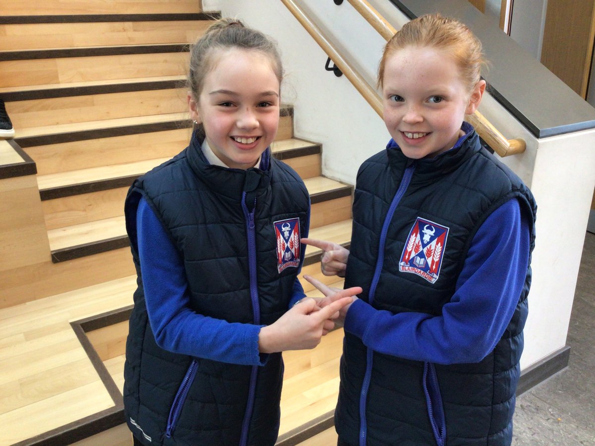 Blairdardiepri's tweet photo. Say hello to our Play Leaders! These p6 and p7 pupils will be playing and organising games with p1s and p2 at lunch times. Thanks to @ActiveSchoolsLK and @PEPASSGlasgow for the fabulous body warmers! #playistheway #promotingleadership #GetActive https://t.co/Yj5gsQdBoF