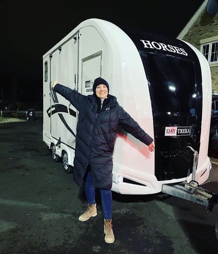 SMILES ALL AROUND FOR OUR CLIENT! Chatsbrook LOVE to see our clients' selfies with their latest purchases and this photo signifies our client’s delight. #Horsebox #HorseTransportation #Finance #Funding #Horse #Equine #EquineFinance #HorseTrailer #AssetFinance #Chatsbrook