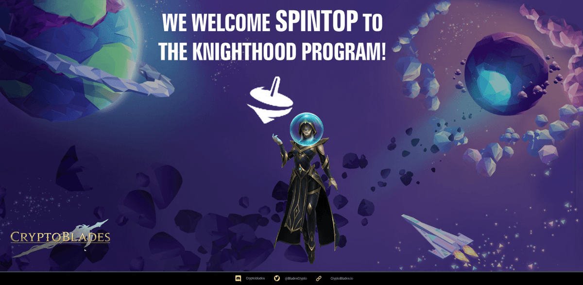 liquidarus's tweet image. CryptoBlades Partner SpinTop Officially #Joins the Knighthood
Program!

nftnewstoday.com/2022/03/03/cry…