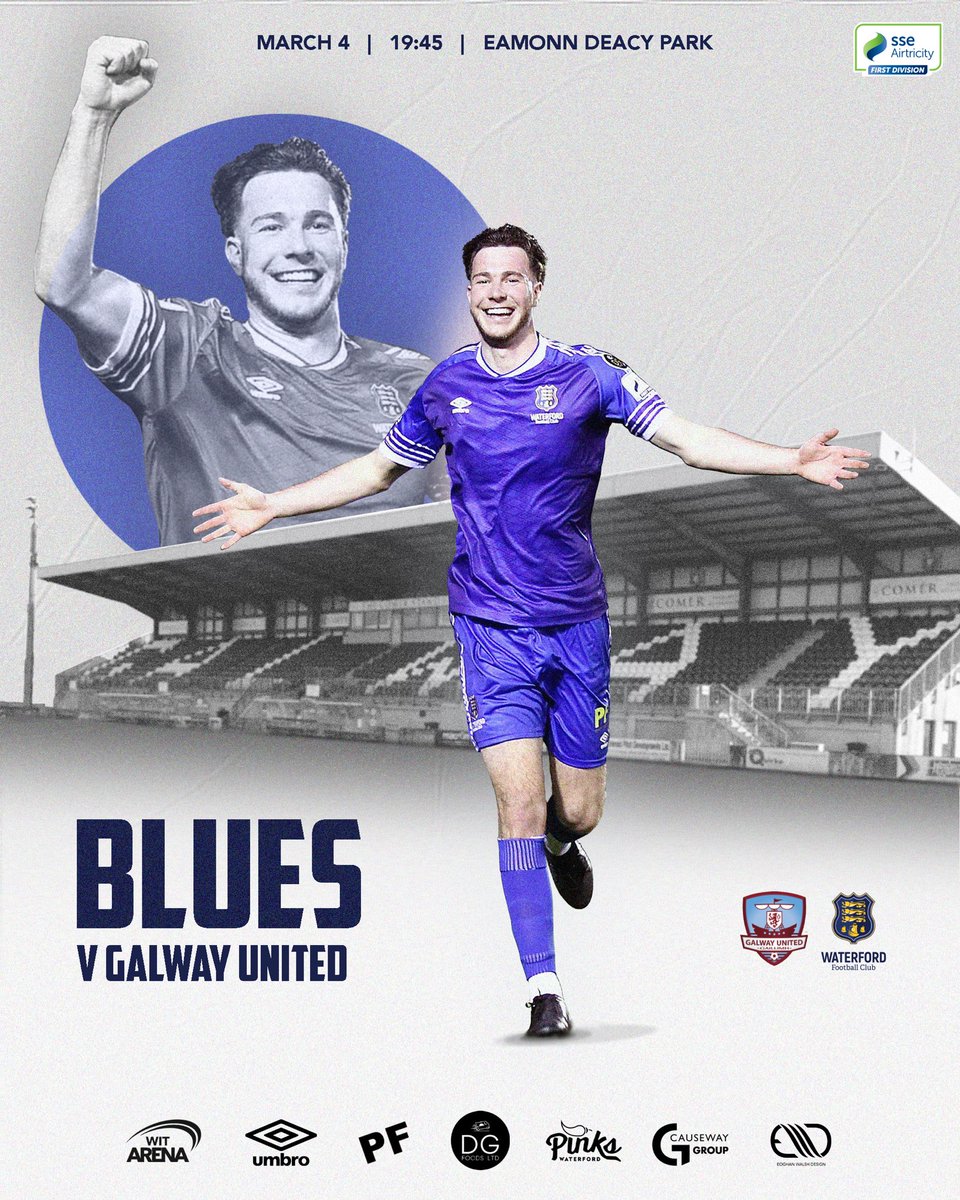 eoghanwalshdes's tweet photo. Today’s Matchday Graphic for @WaterfordFCie 🔵🟠 https://t.co/VYWferaorp