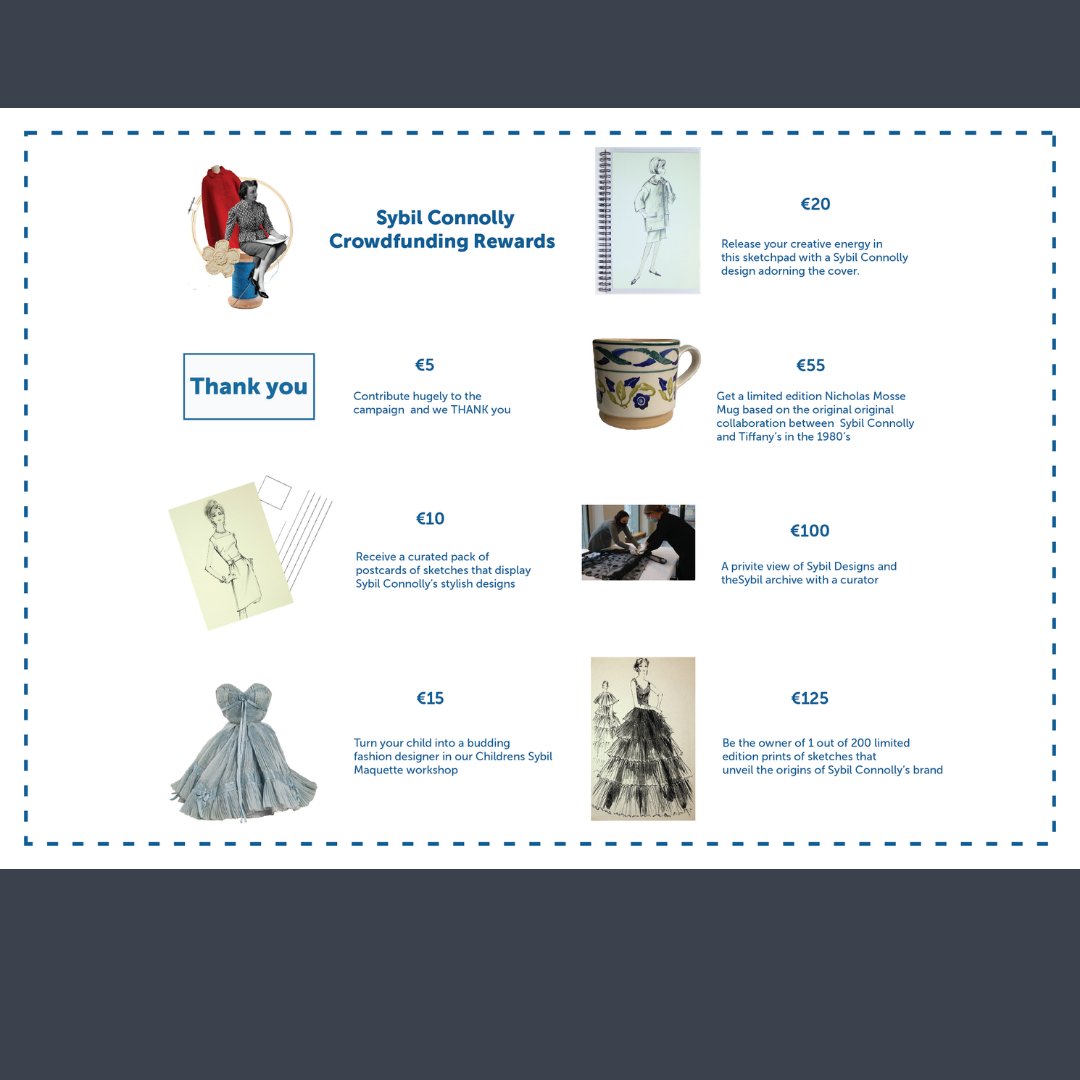 HuntMuseum's tweet image. Just 5 DAYS left in the Sybil Connolly @Fund_it 😮

If you have already supported us, thank you so much and please continue to spread the word! There are some great rewards in exchange for donations. See below😍

#SybilConnolly #Fundit #Fashion