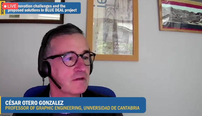 bluedeal_med's tweet photo. #HappeningNow #BDCapLab
🗣️ Cesar Otero from the University of Cantabria presents their solution "VIMs" Visual Impact Maps that minimice the consumption of the visual resources including visual effects
#bluegrowthcommunity https://t.co/cFoUbQ8Wkl