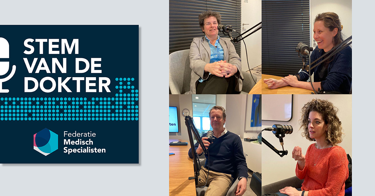 de_specialisten's tweet photo. Luister de #podcast van #stemvandedokter over jonge medisch specialisten die moeite hebben om een (vaste) baan te vinden. Peter Paul van Benthem praat met chirurg Heleen Snijders, klinisch geriater i.o. Roos van der Zwan en KNO-arts Rose Marijn Teeuw ➡️ https://t.co/KmgZx6kuT3 https://t.co/E0K83iYC5L