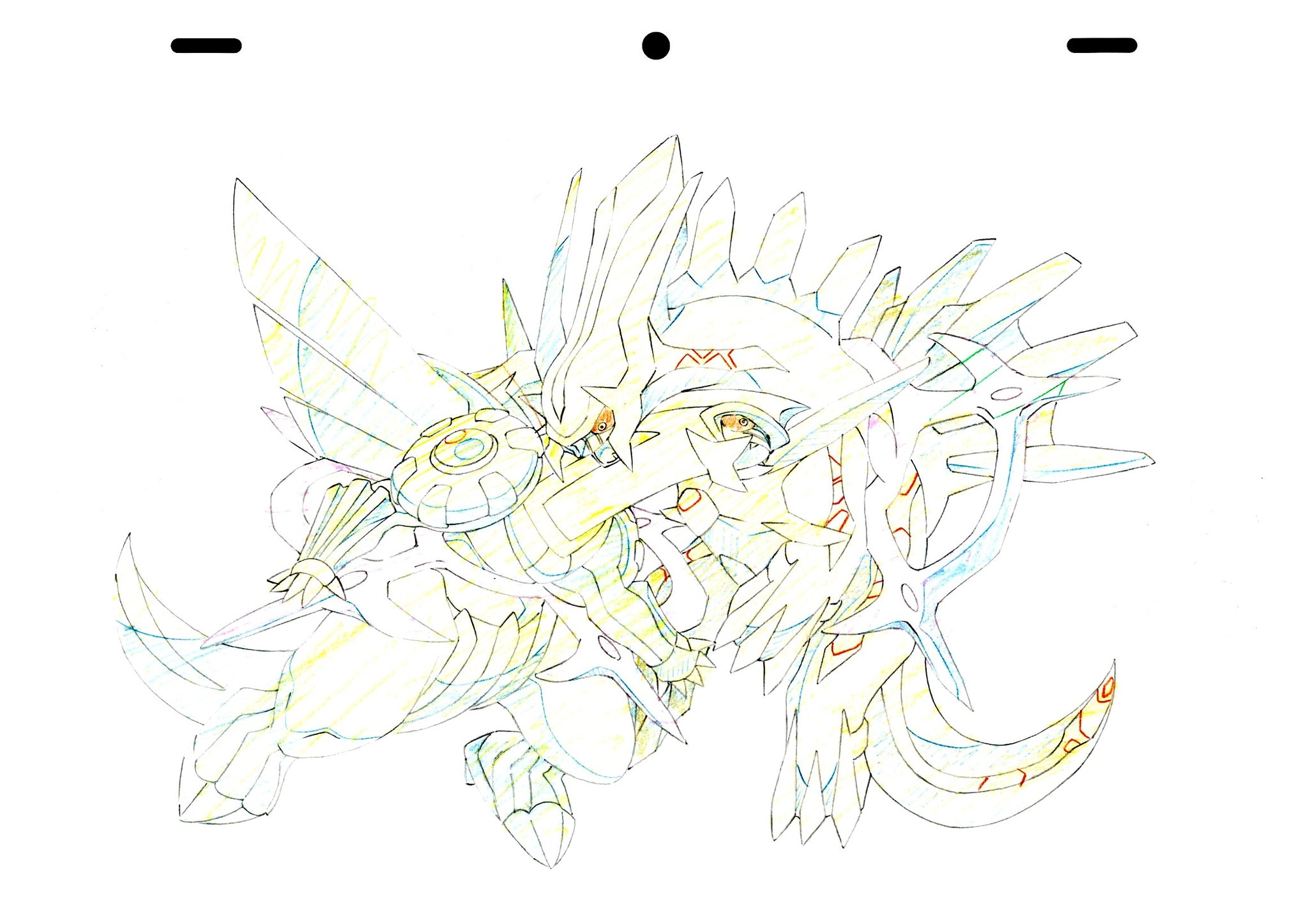 原画 BSA 鉛筆画