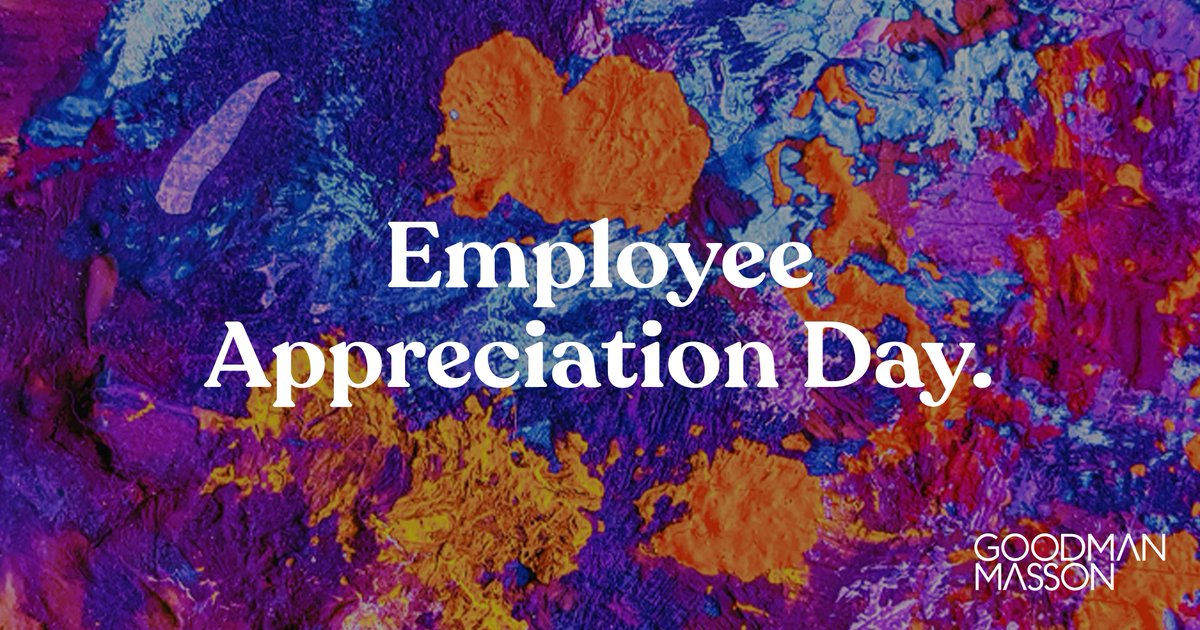 Guy Mark Hayward (@guyhayward1) on Twitter photo Today is #Employee Appreciation Day…and while I think everyday should be employee appreciation day I wanted to say a very BIG thank you to the team <a href="/goodman_masson/">Goodman Masson</a>
Your energy, desire & contribution has been immense
Thank you!
#thankyou #team #employees Today is #Employee Appreciation Day…and while I think everyday should be employee appreciation day I wanted to say a very BIG thank you to the team <a href="/goodman_masson/">Goodman Masson</a>
Your energy, desire & contribution has been immense
Thank you!
#thankyou #team #employees