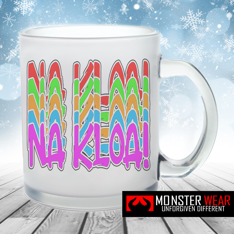Na Kloa! Glastasse satiniert 

#geschenk #glühwein #kaffee #kakao #milchglastasse #nakloa #tee #vapedog #warm #winter
monsterwear.de/shop-3/livestr…