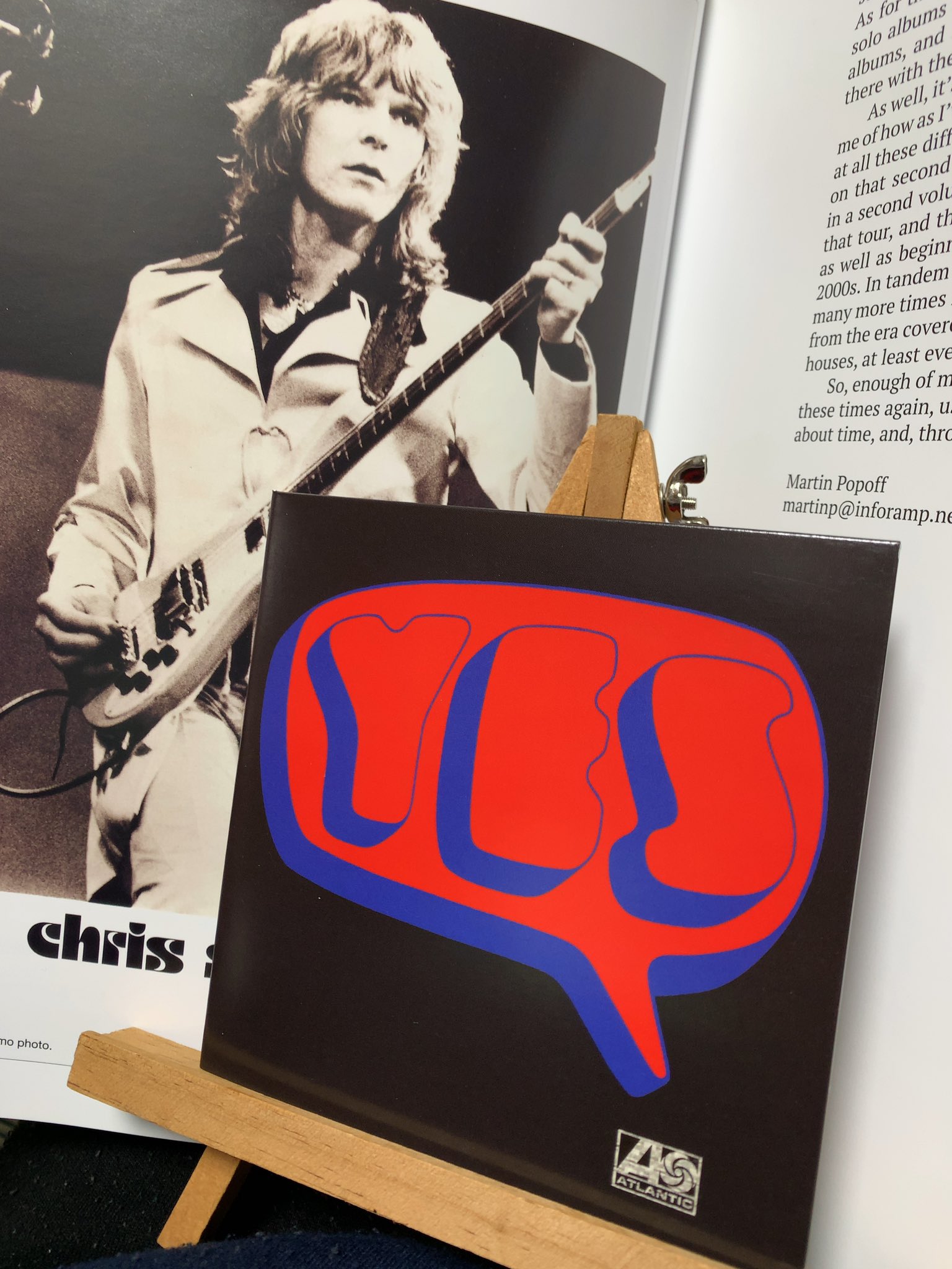 YES 1st ALBUM
BEYOND AND BEFORE Happy birthday
Chris Squire                 