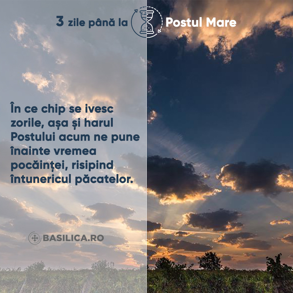 AgentiaBasilica's tweet photo. „Pentru a fi eficace, totuşi, postul nostru nu trebuie să fie fariseic, nu trebuie să ne „fălim” întru acesta. Nu trebuie „să ne arătăm oamenilor că postim, ci Tatălui nostru Care este în ascuns”. 
- Pr. Alexander Schmemann 

#lentcountdown #bineledeștiut https://t.co/9Yv0tT0OY7