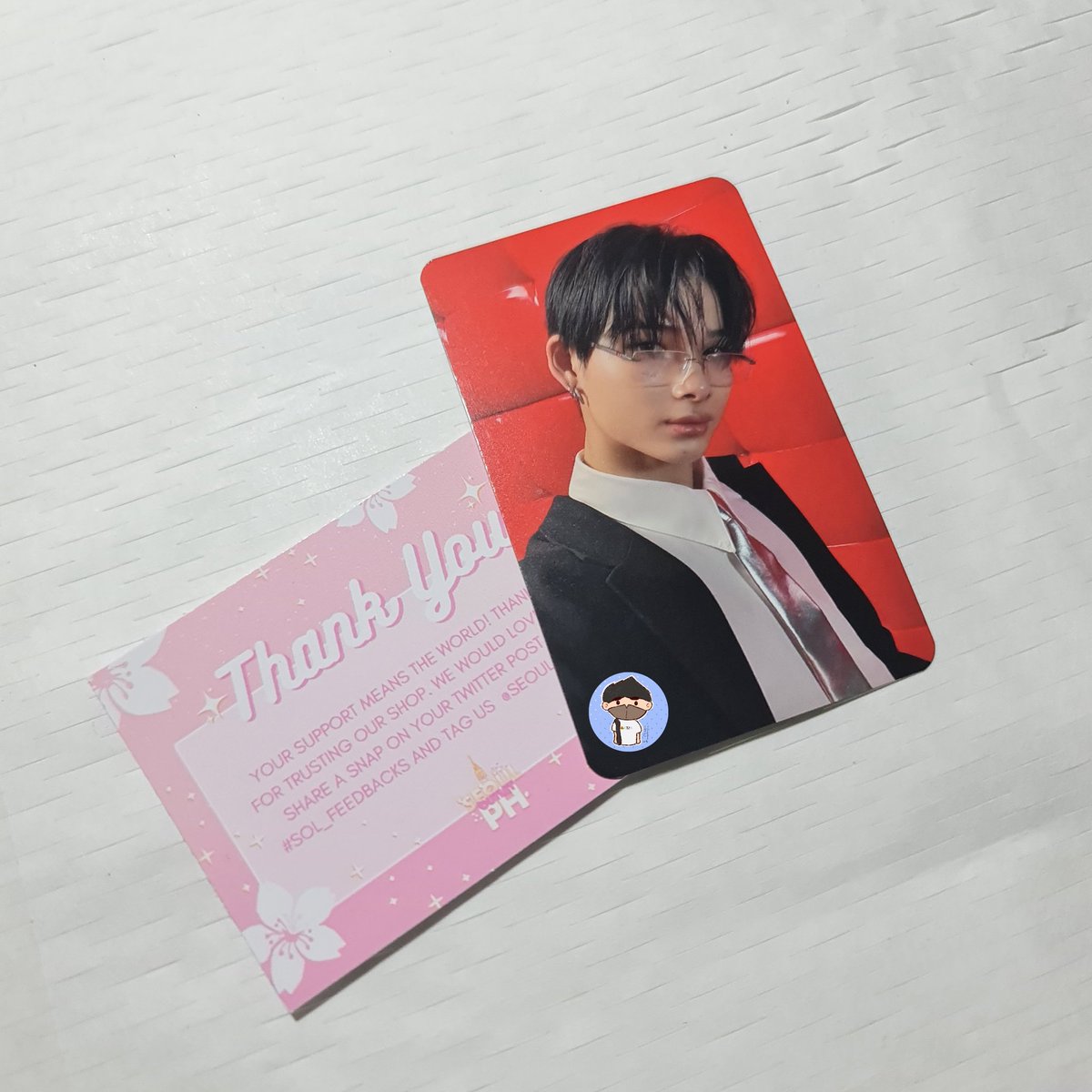bboymingyu's tweet photo. ``` #bboymails
niki bunso arrived to me safely! i think this is my most recent impulsive buy 🙈 niki b-c pob haver ! tysm @seouloutletph for the smooth transaction and for the secured packaging. til my next order ✨
#SOL_Feedbacks https://t.co/Klsss8pa4g