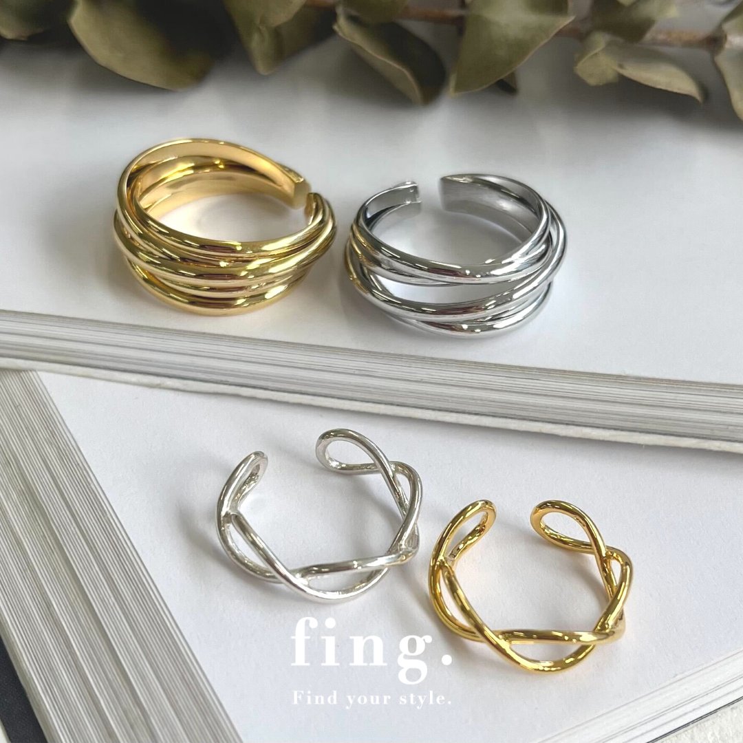 fing_official's tweet photo. 【新作リング&amp;イヤーカフ！2wayで使える万能アイテム💍】

ボリュームたっぷりでインパクト大！
丸みのあるフォルムは女性らしさを演出してくれます。
カジュアルコーデやシンプルコーデなどと合わせやすく、デイリーシーンでの活躍間違いなし◎

▼イヤーカフはこちら
https://t.co/6kztEGlP34 https://t.co/aOsnqon2NF