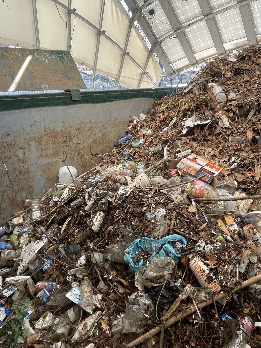 Working on a special-this is Mr Trash Wheel- he picks up trash in Baltimore Harbor