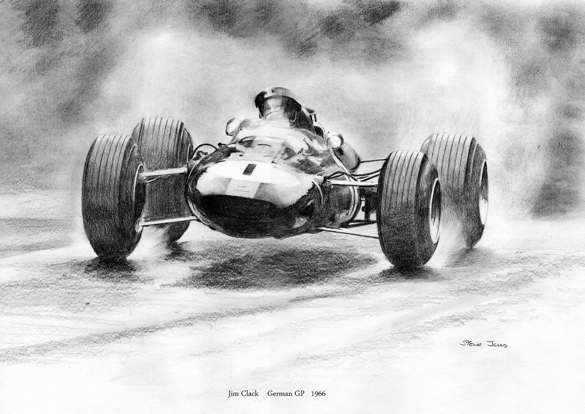 AutoTradition's tweet photo. On Jim Clark's birthday, here are Steve Jones's fine works of art. #JimmyClark #JimClark #SuperfastScot #TheQuietChampion https://t.co/ZG2QRdwXo0