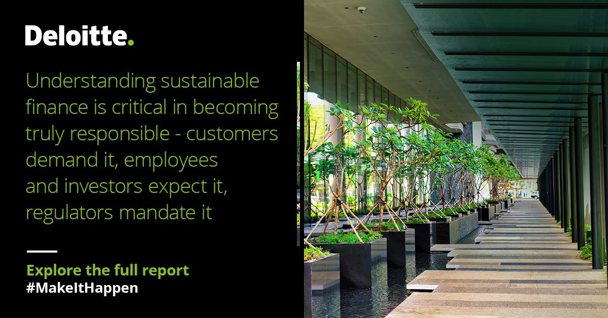 DeloitteIreland's tweet photo. Leading organisations are now embedding sustainability metrics into their planning, budgeting &amp; forecasting processes. Are you? Explore future facing solutions in our latest PBF report: https://t.co/UkStvHp6z4
#DeloittePBF #MakeItHappen #FinanceTransformation #SustainableFinance https://t.co/Jk1c92hMey