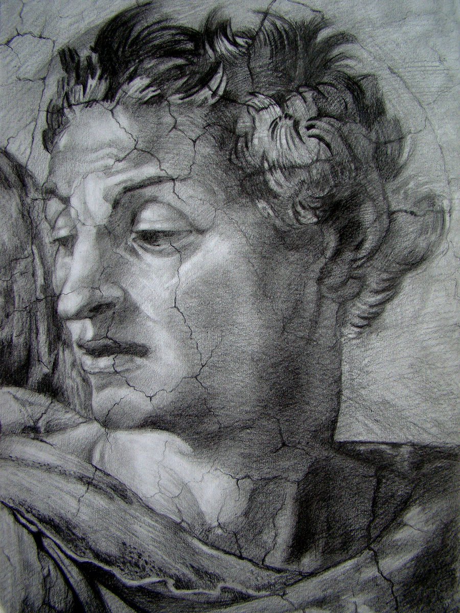 SquareSeagullz's tweet photo. 1st classical art that opened my new collection. Copy of the part of Sistine Chapel Michelangelo artwork.
$matic
1:1 unique.

https://t.co/I4cPMACFVg

#nftart #drawings #NFTfamily #NFTCollection https://t.co/u0tVOxlY6m