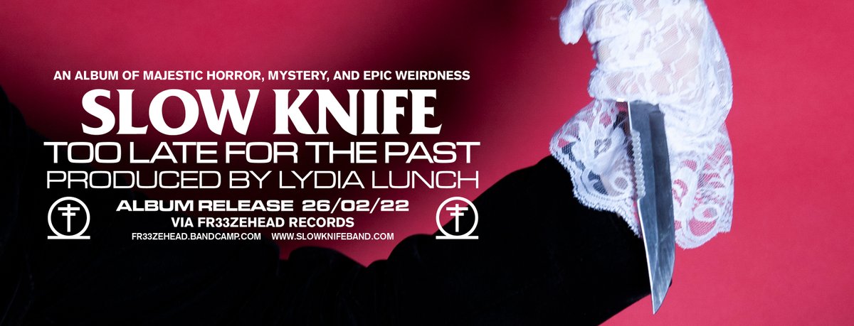 wearemanchester's tweet photo. #Newrelease by @bandslowknife!

“Mark E Smith is Dead, Slow Knife Are Not”

"exactly what's needed now to reinvigorate the lust for something sonically ferocious and lyrically frenzied. Gorgeous. Bizarre" 

Both quotes: Lydia Lunch

https://t.co/YdiVqxfV4k

#Wearemanchester https://t.co/RZ9WEE4a6n