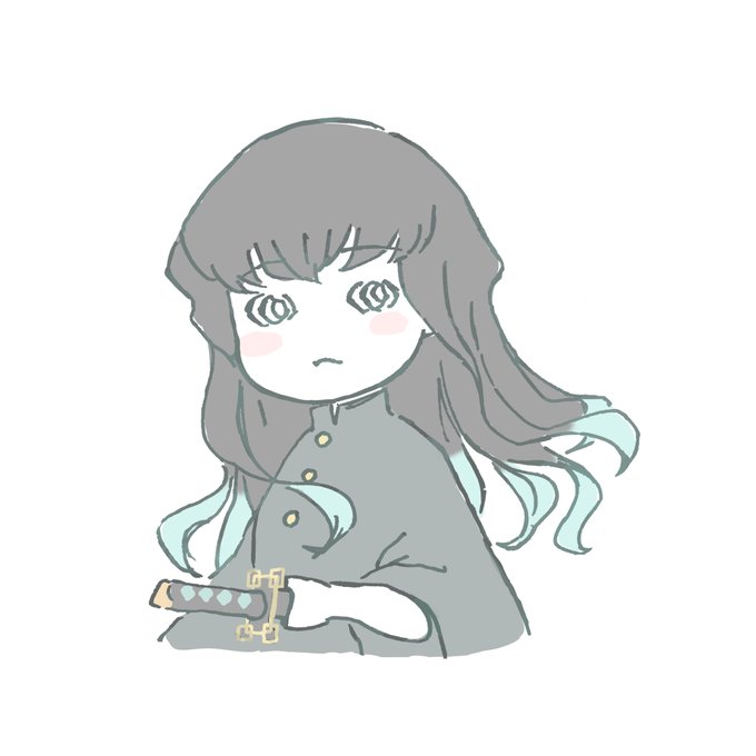 ふたみいちごさんがTwitterに投稿した時透無一郎(鬼滅の刃)のイラスト。