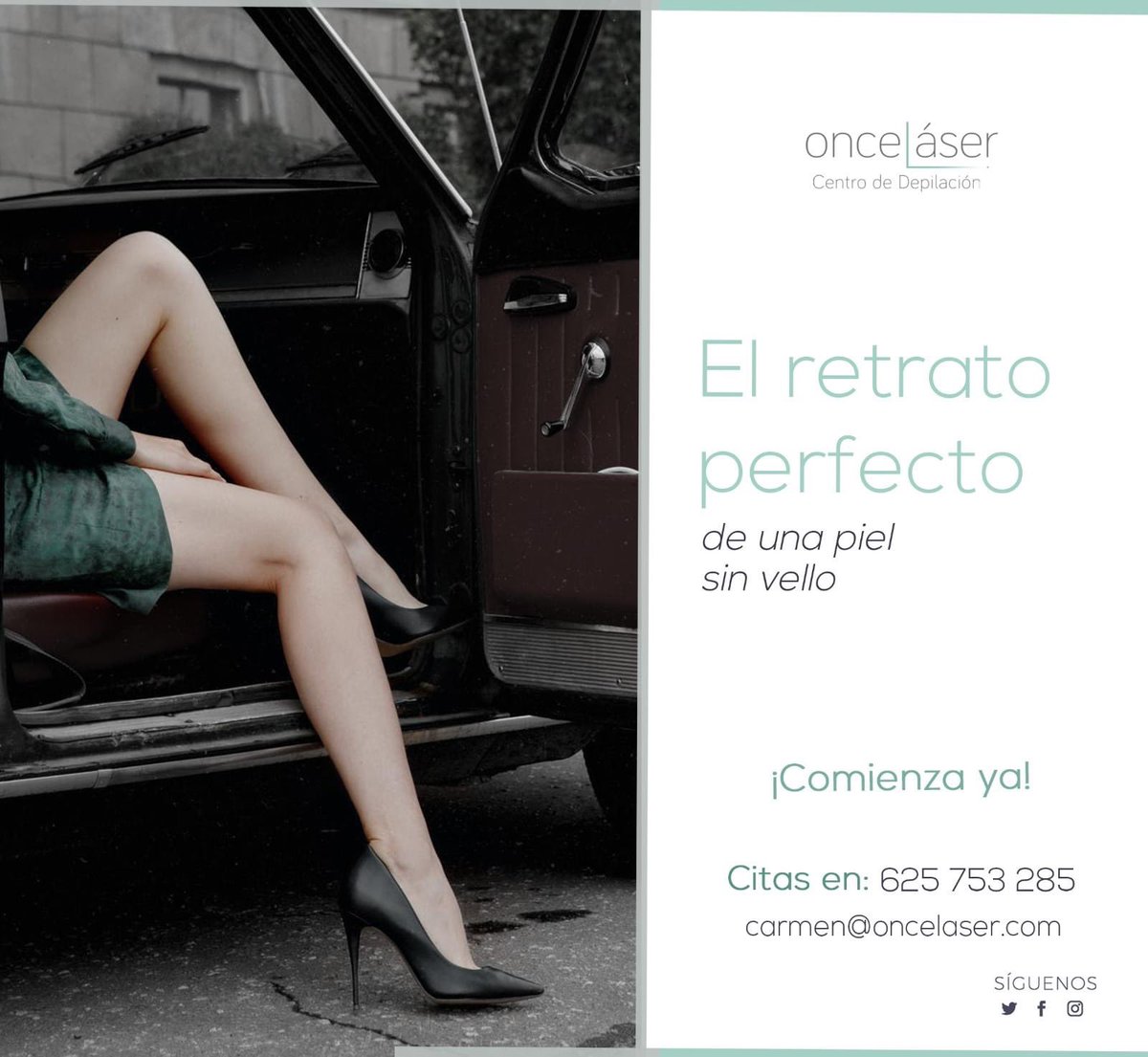 LaserOnce's tweet photo. Unas piernas sin vello, ¡van con todo! 😜
 ¿Quieres comenzar tu tratamiento de Depilación Láser? ¡Es muy fácil! Pide cita en nuestro centro y te asesoraremos para lograr los mejores resultados.

📞.  625 75 32 85 (tfno/whatssap
#vellonodeseado #oncelaser #confianza  #tranquilidad https://t.co/TwMXdtkQ5e