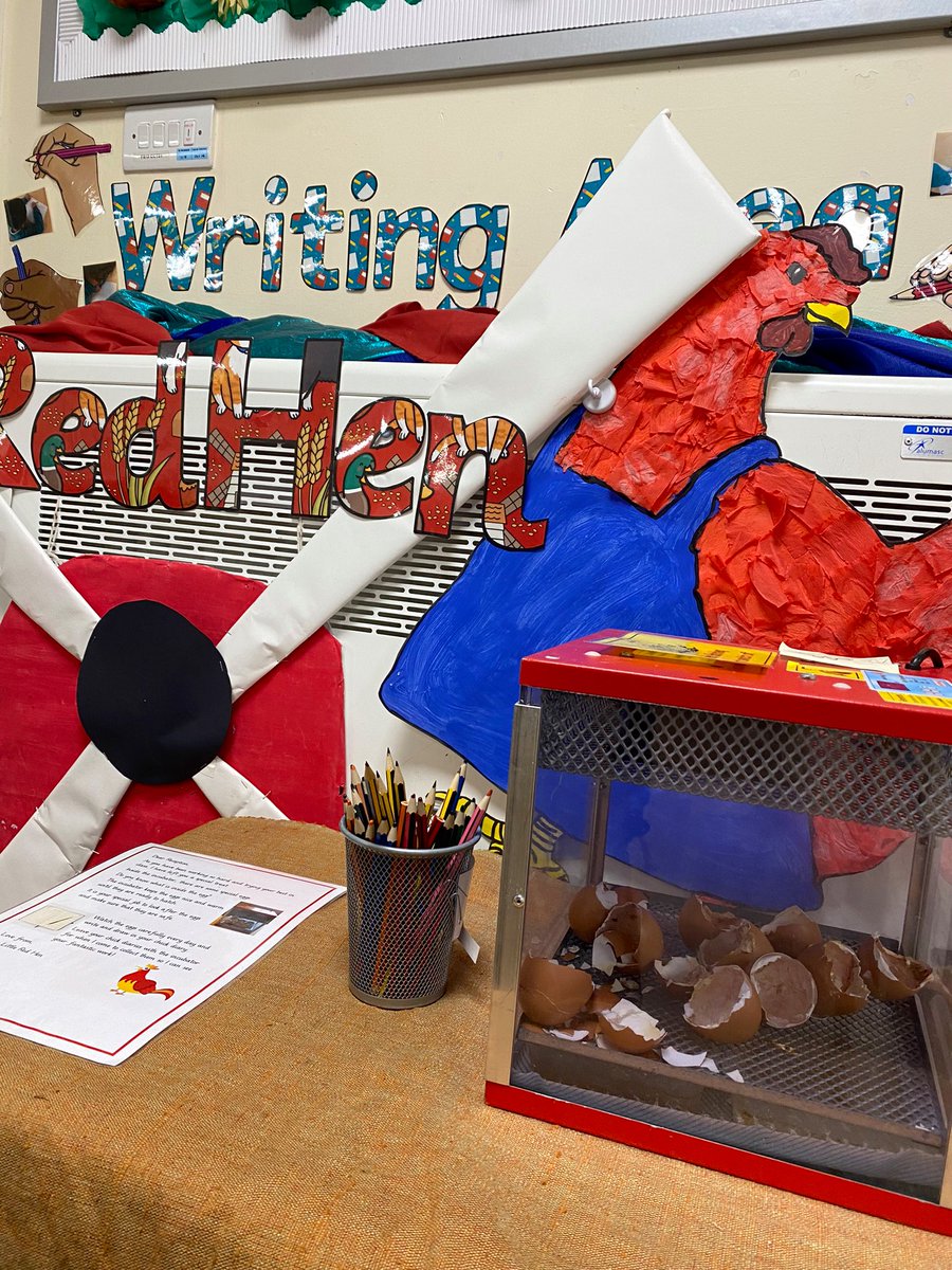 MissKingTindal's tweet photo. π£ All ten of our eggs have hatched @arktindal! π£
Weβve been writing our thank you letters to the Little Red Hen for such a lovely surprise! π
@Talk4Writing @Livingeggs
#TeamTindal #eyfs #spring #hookforlearning https://t.co/lo23mpfcEV