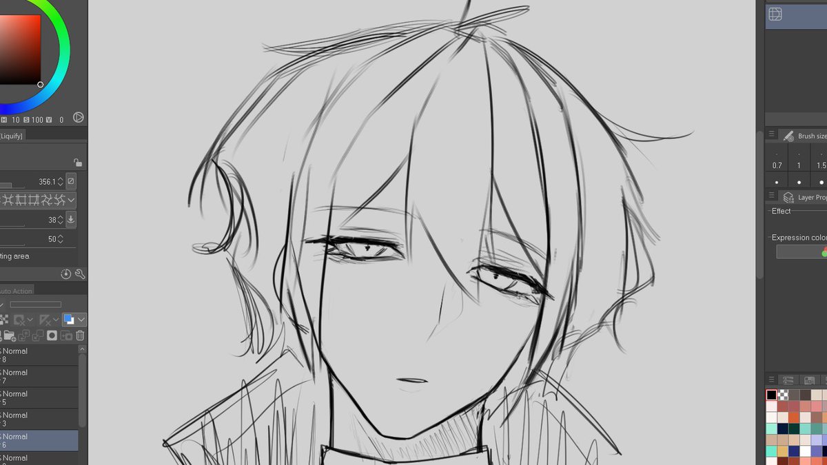 my artstyle changes whenever i use a new brush 🗿 