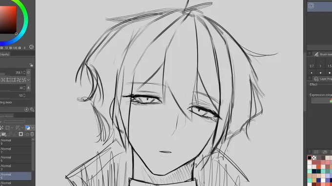 my artstyle changes whenever i use a new brush 🗿 
