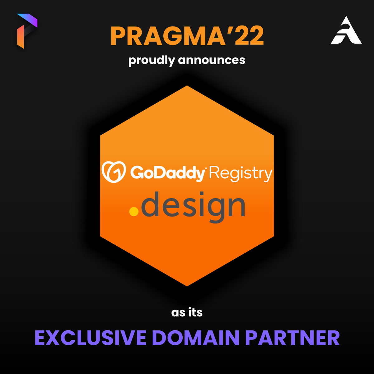 IIITAPragma's tweet photo. We are proud to present @GodaddyRegistry as our Exclusive Domain Partner for the 2022 edition.
Check out the .design Product Bundle at https://t.co/xtR1vrjtPE. You can avail this exclusive offer from 7 March - 20 March 2022.

Register for Pragma'22 at: https://t.co/VfM1zRDEW8 https://t.co/QdUXlJytTu