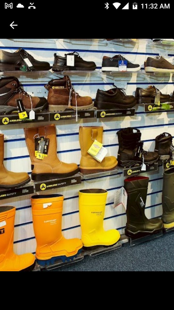 ColinSales3's tweet photo. Now In Stock Full Range Of Quality Safety Footwear At Quality Prices Enjoy Your Visit To Our Store And Browse Our Stock Now.
https://t.co/7CdRtEoDmB
Thanks For Visiting Our Store.
Keep Safe Wear Your Boots. https://t.co/2qM3TImMnD