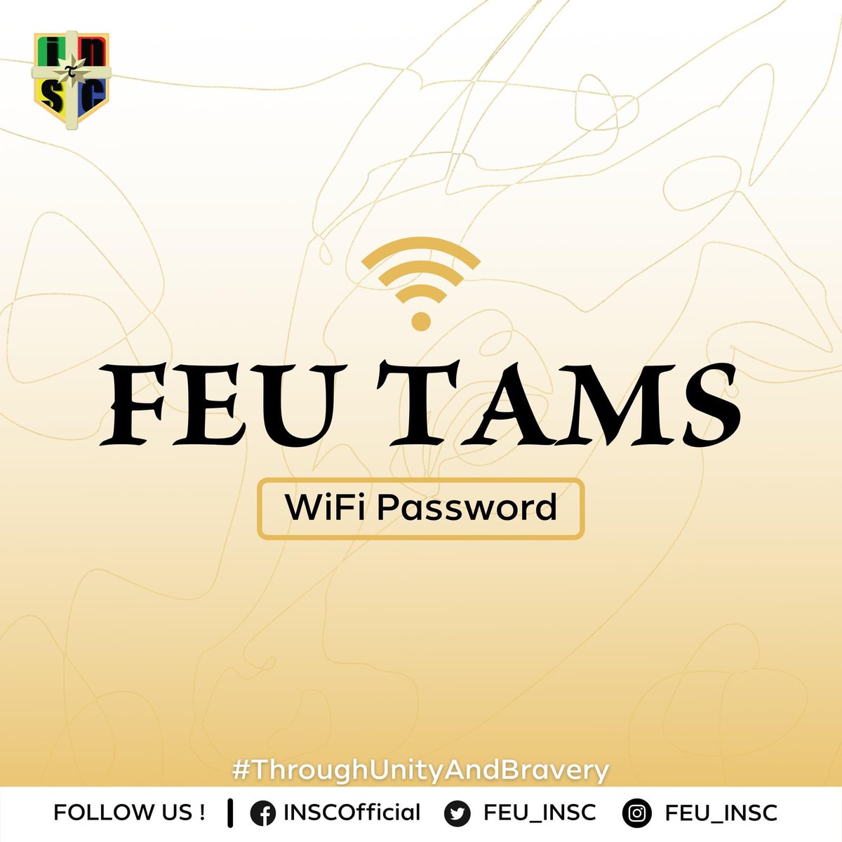 OfficialNurSoc's tweet photo. Heads up, Tams!  

Take note of the following steps in order to retrieve your FEU TAMS Wi-Fi password on-site or at home. 

#ThroughUnityAndBravery  

Layout by: Jamil Uy 
Caption by: Nadine Gumabao https://t.co/y026oXhvxk