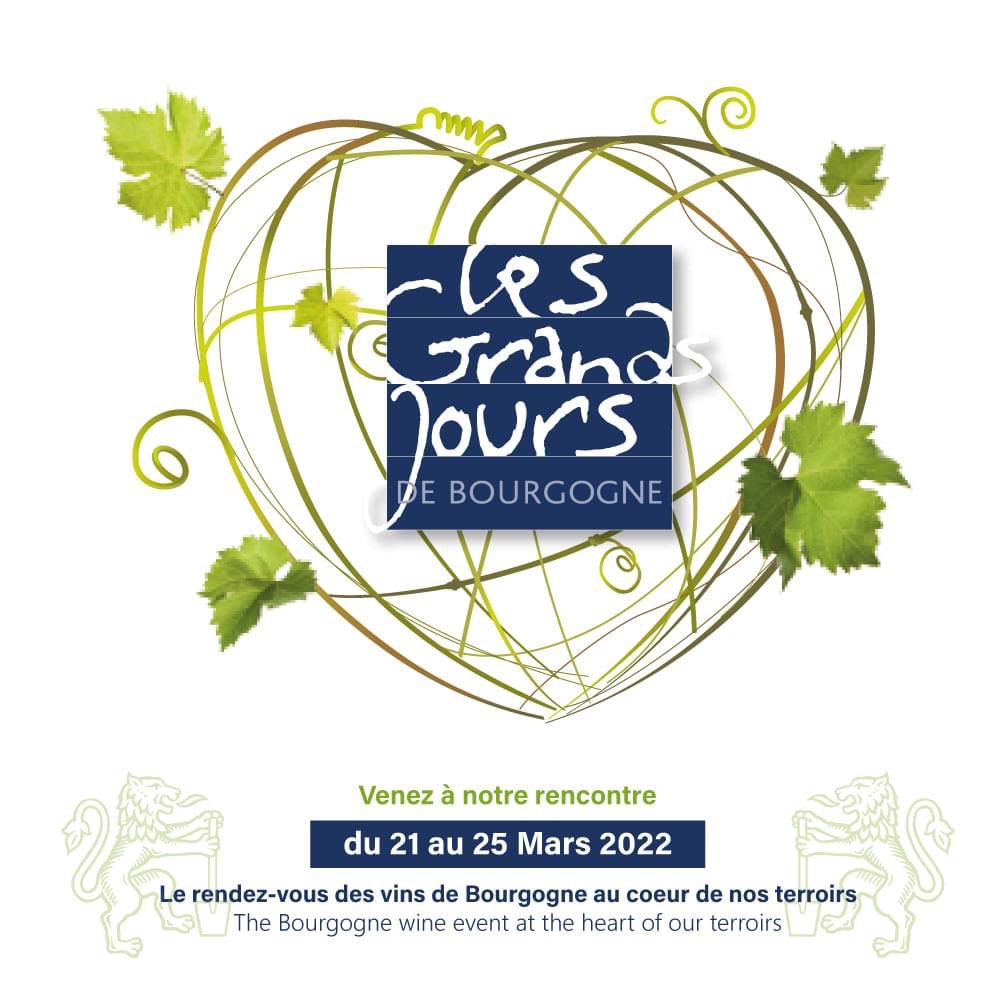 Nous vous donnons rendez-vous à l'occasion des #GrandsJoursdeBourgogne, salon réservé aux professionnels, du 21 au 25 mars 2022.

Pour en savoir plus : 
grands-jours-bourgogne.fr