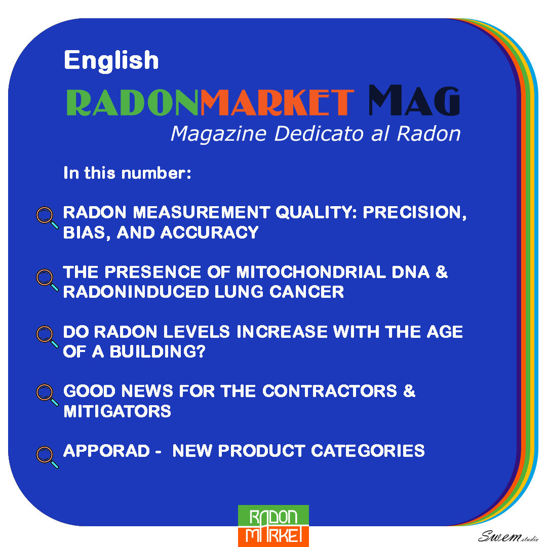 📰 RadonMarket Mag
💬 Magazine Dedicato al Radon No.22
🇬🇧RadonMarket.com/RadonMarket-Ma…
🇮🇹 RadonMarket.com/it/RadonMarket…

🚀 RadonMarket
✔️Specialized in Radon Supplies✔️

#Radonreduction #Radon #Radongascontrol #Radongas #GasRadon #Radonawareness #Dosimetriaradon #Risanamento #Radontesting