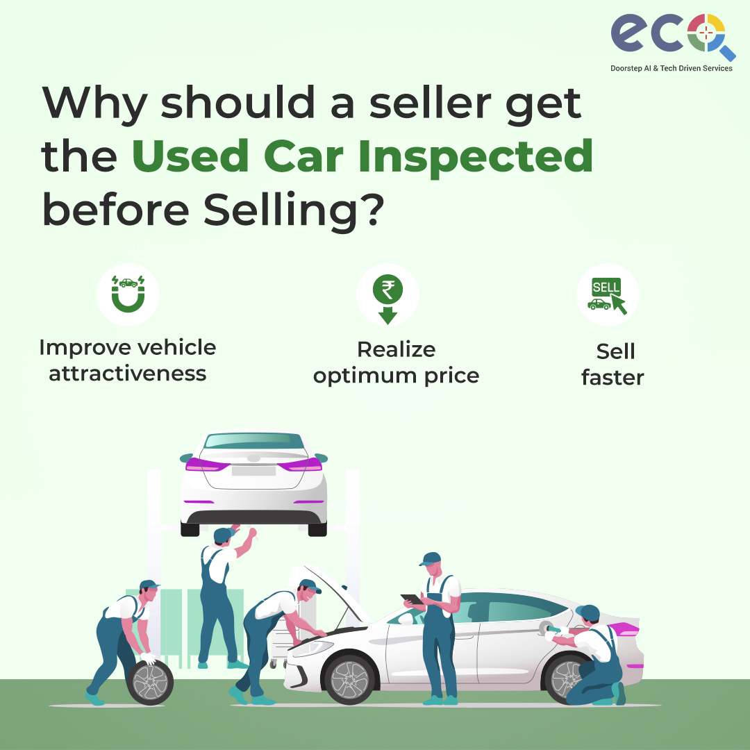 ecoinspection's tweet photo. Do you know why should a seller get the used car inspected before selling? https://t.co/7xdfvcf2rO
#DroomECO #CarInspection #DoorStepService https://t.co/onZsv4zw8n
