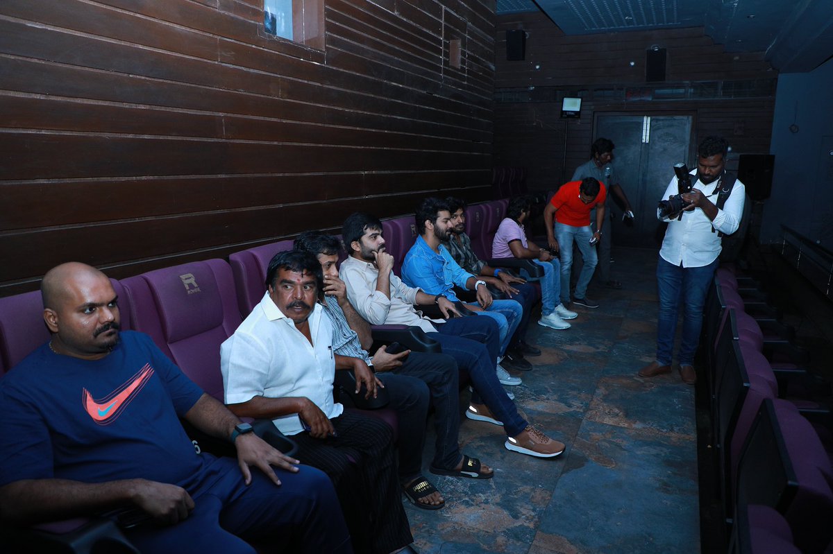 RohiniSilverScr's tweet photo. #Maanaadu blockbuster celebrated 100 days of continuous run with the STAR himself STR 🎉🎊🪅 https://t.co/6ETUjHUAH3