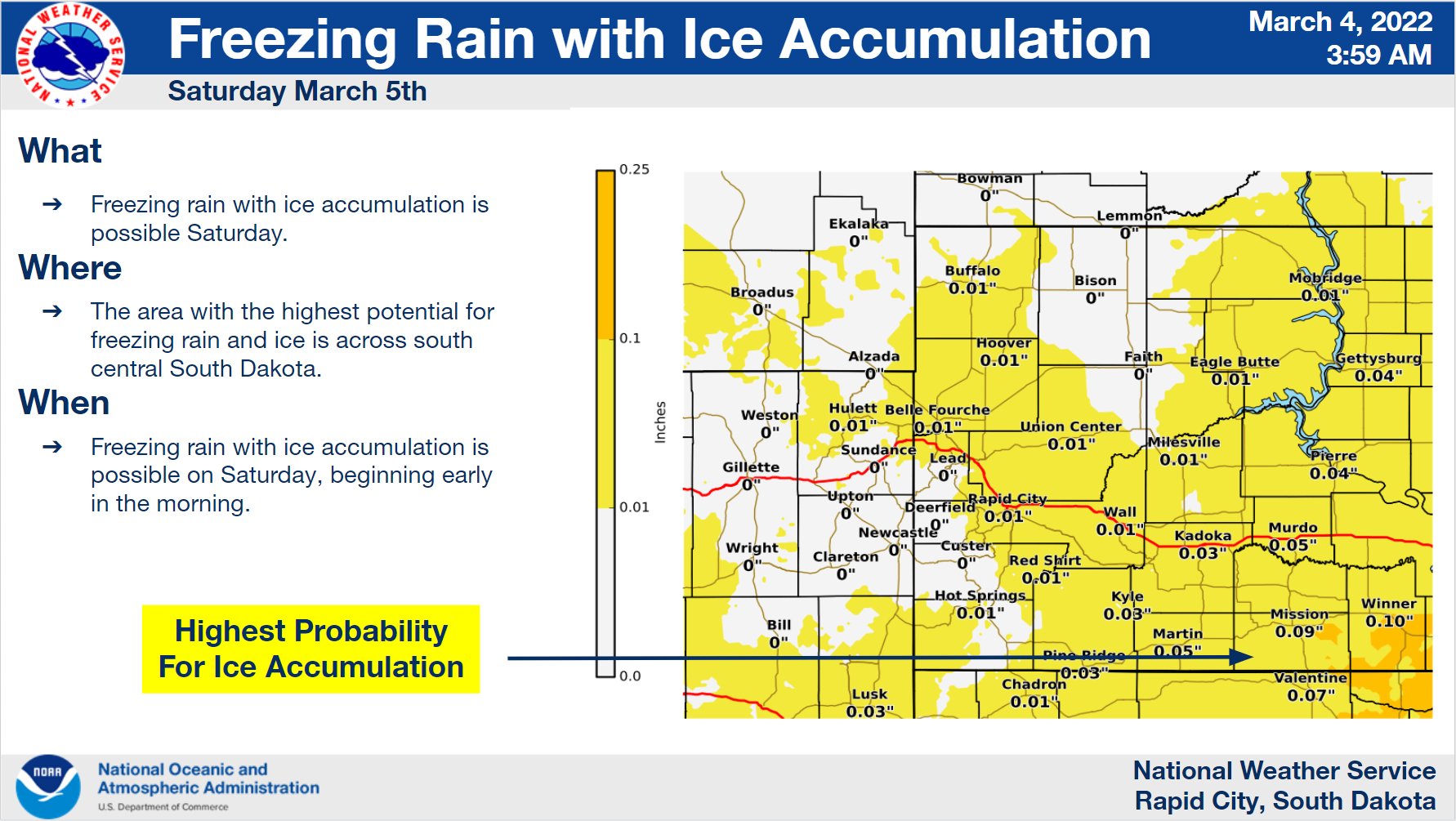 NWS Rapid City on Twitter "A Winter Weather Advisory has been issued