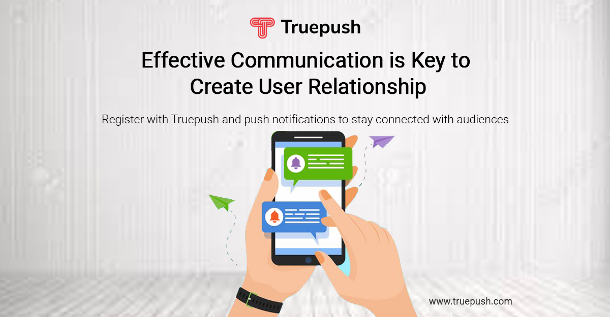 TruepushHQ's tweet photo. Push notifications are the best medium to communicate with your visitors. Sign up today with Truepush.
https://t.co/kAh0pezTeJ
#freepushnotificationtool
#Truepush2022
#Truepushfreepushservice
#pushnotificationservice
#pushnotificationplatform
#webpushnotificationservice https://t.co/CSNVYIRluq