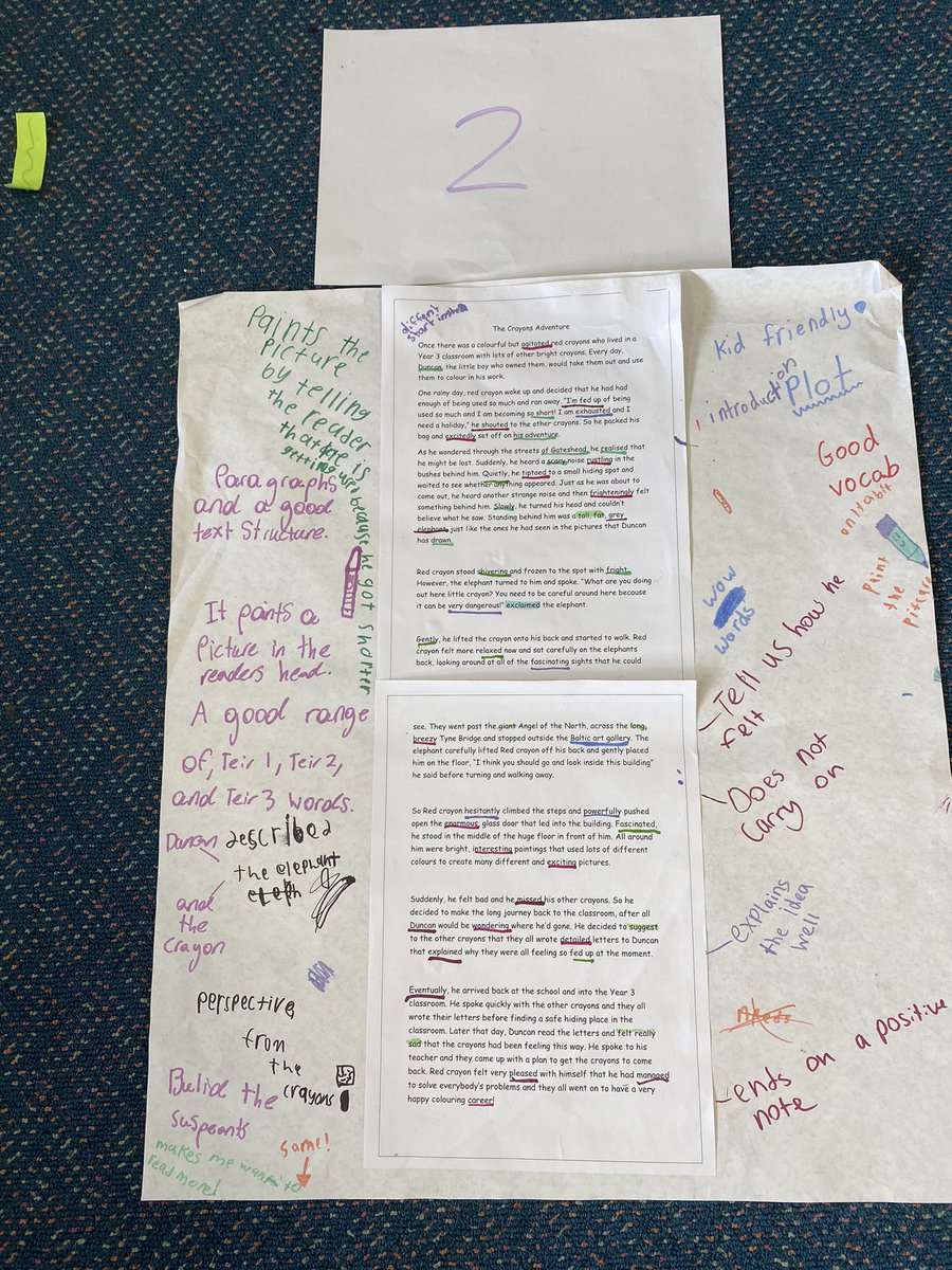 PublicTarro's tweet image. Student led discussions resulting in a common understanding of the importance of text structure and text features. The final result…4 WAGOLL’s that every student contributed to. #stage3 #qualitytexts #collaborativediscussion