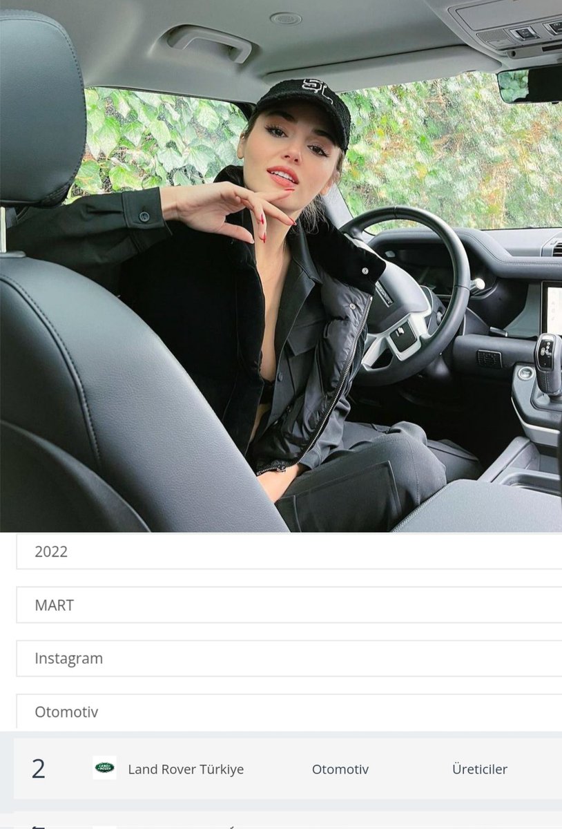 _AngelHande's tweet photo. BEST PERFORMANCE 
@LandRover_TR 
JANUARY: 18 
FEBRUARY: 8 
MARCH: 2 🔥
#HandeErçel 👏🏻💥 https://t.co/ITR6tNi1xv