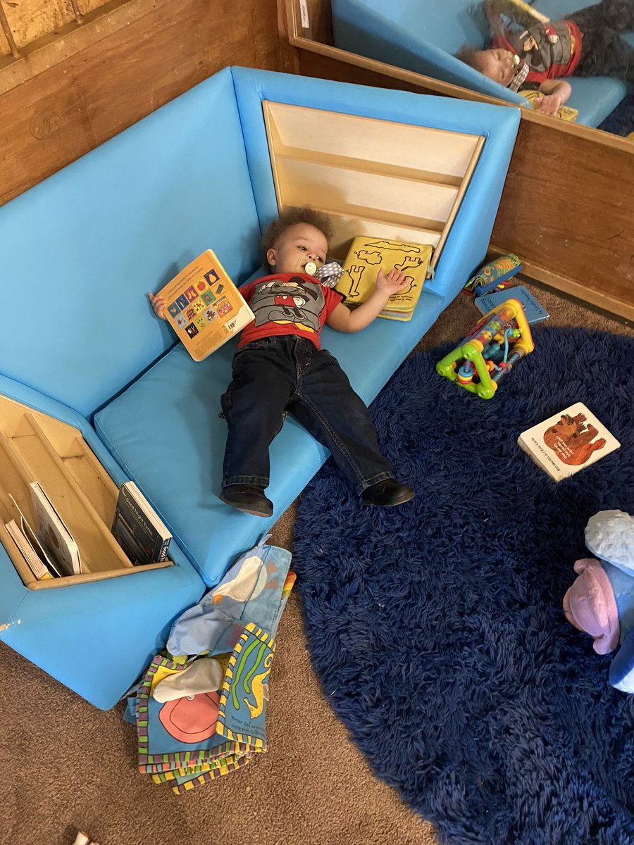 tarahillstarks's tweet photo. I was minding my business, reading my book, until Mommy showed up! 😍

#lovemynephew #literacymatters #kidslovebooks #teachthemyoung https://t.co/Eqjvbe98rd