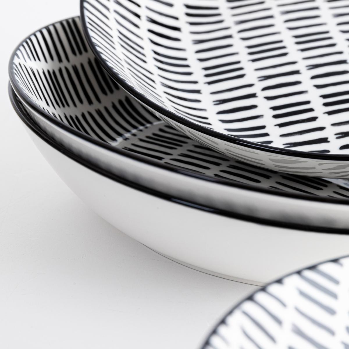 QuidSpain's tweet photo. Vajilla de 18 piezas de porcelana Roma 🤍

Vajilla de 18 piezas de porcelana en color negro y blanco luminosa y brillante. ✨

Vajilla formada por seis platos llanos de 24 cm, seis platos hondos de 20 cm y seis platos de postre de 19 cm.

#Quid #Novedades #Vajilla #Decoración https://t.co/4slQEDxr0G