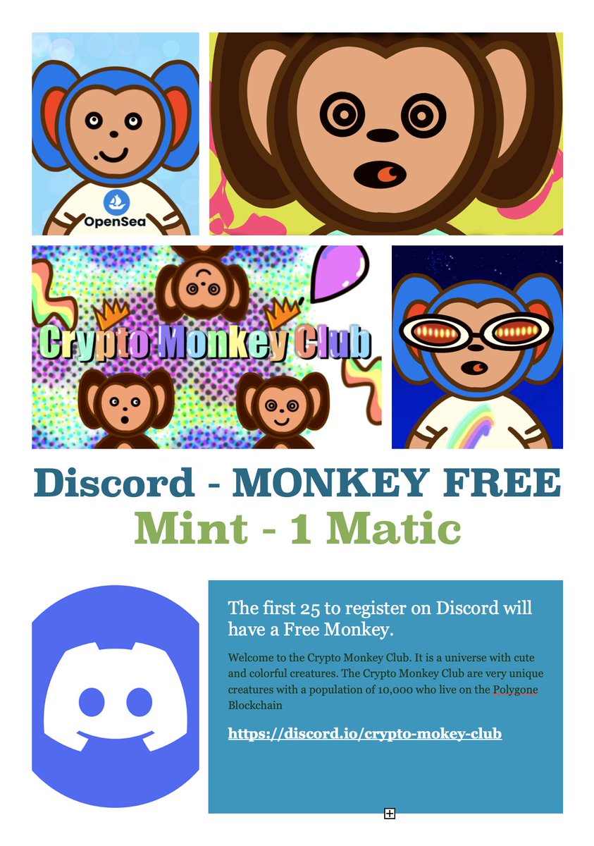 CryptoMonkey Club tweet media