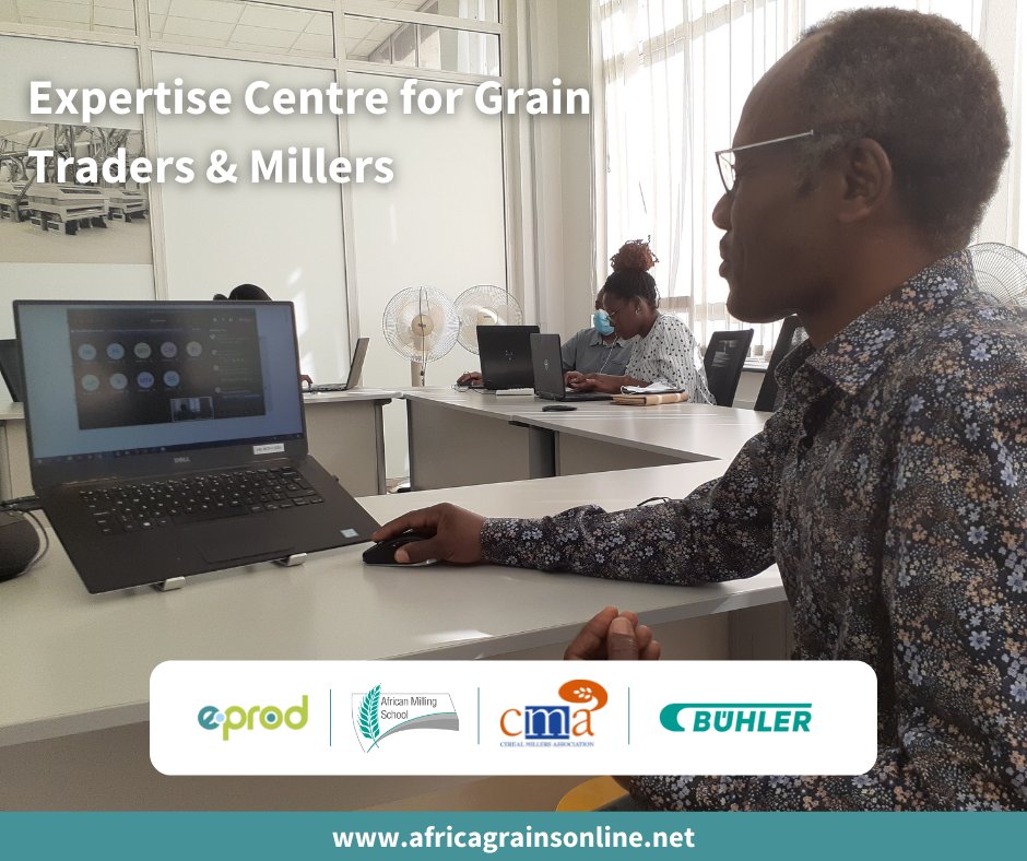 Africa Grains Online kick-off training by Charles Wanjau from African Milling School, Nairobi, Kenya. The program has been piloted with members from Cereal Millers Association.

#africagrainsonline #eprod #bühler #africanmillingschool #cerealmillersassociation #training #millers