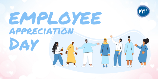 Today we're celebrating Employee Appreciation Day by saying a massive THANK YOU to all the team 🙏

Some have joined us just a couple of weeks ago &amp; others have been here since the get go

All equally valued &amp; equally supported by the M3 family

#EmployeeAppreciationDay