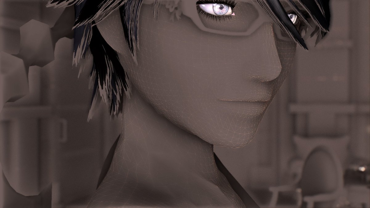 デフォだとウェイトがちょっと歪なので滑らかに調整すれば違和感は少なくなるよ🙂 